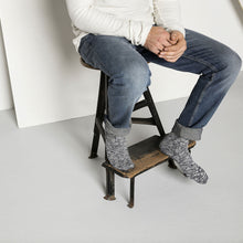 Load image into Gallery viewer, BIRKENSTOCK MENS COTTON SLUB SOCK BLUE