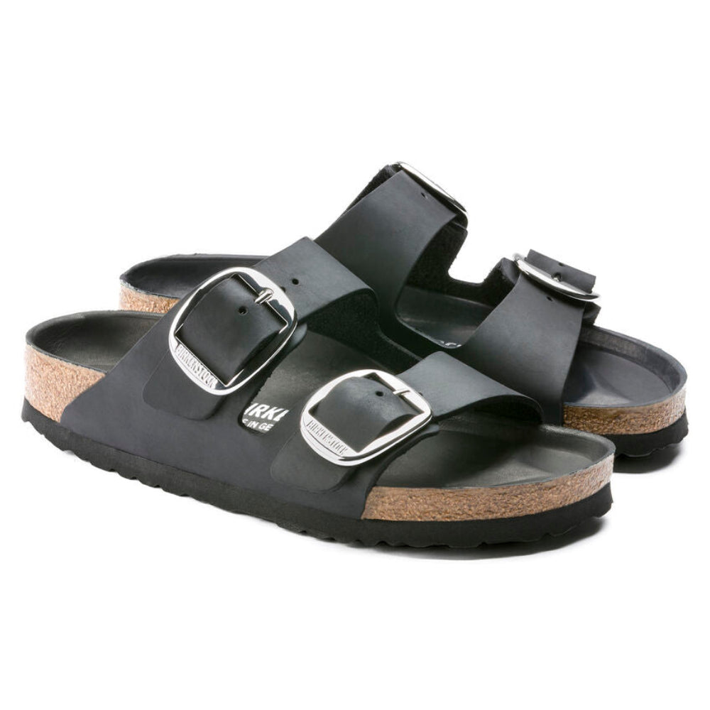 BIRKENSTOCK ARIZONA BIG BUCKLE BLACK – The Shoe Mill