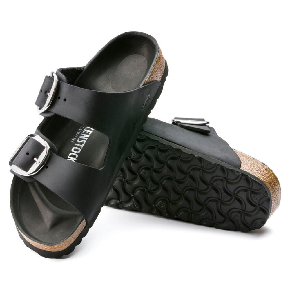 BIRKENSTOCK ARIZONA BIG BUCKLE BLACK – The Shoe Mill