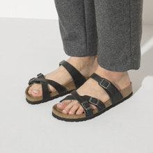 Load image into Gallery viewer, BIRKENSTOCK FRANCA BLACK OILED LEATHER