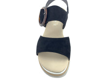 Load image into Gallery viewer, GABOR 24645 PLATFORM WEDGE BLACK