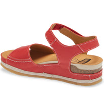Load image into Gallery viewer, ON FOOT 203 PLATFORM SANDAL RED