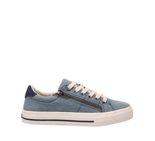 Load image into Gallery viewer, TAOS Z SOUL CANVAS SNEAKER LAKE BLUE/NAVY (50% OFF FINAL SALE)