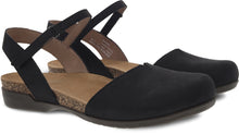 Load image into Gallery viewer, DANSKO ROWAN BLACK NUBUCK