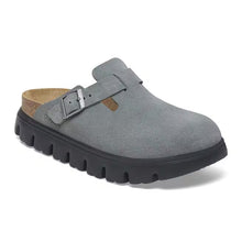 Load image into Gallery viewer, BIRKENSTOCK BOSTON CHUNKY BASALT GREY SUEDE
