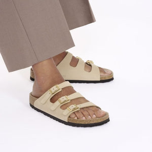 BIRKENSTOCK FLORIDA HEX SANDCASTLE