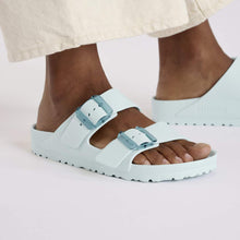 Load image into Gallery viewer, BIRKENSTOCK ARIZONA EVA STEALTH BUCKLE SURF GREEN
