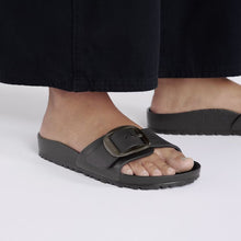 Load image into Gallery viewer, BIRKENSTOCK MADRID EVA BIG BUCKLE BLACK
