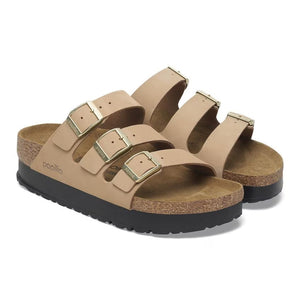 BIRKENSTOCK FLORIDA CHUNKY PLATFORM SANDCASTLE