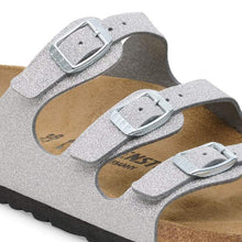 Load image into Gallery viewer, BIRKENSTOCK FLORIDA SHINY GLITTER SILVER
