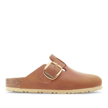 Load image into Gallery viewer, BIRKENSTOCK BOSTON BIG BUCKLE COGNAC OILED LEATHER
