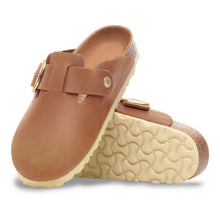 Load image into Gallery viewer, BIRKENSTOCK BOSTON BIG BUCKLE COGNAC OILED LEATHER
