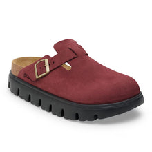 Load image into Gallery viewer, BIRKENSTOCK BOSTON CHUNKY ZINFANDEL SUEDE

