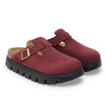 Load image into Gallery viewer, BIRKENSTOCK BOSTON CHUNKY ZINFANDEL SUEDE
