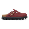 BIRKENSTOCK BOSTON CHUNKY ZINFANDEL SUEDE