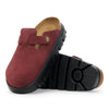 BIRKENSTOCK BOSTON CHUNKY ZINFANDEL SUEDE
