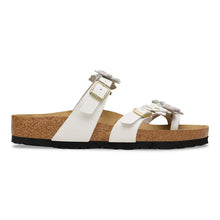 Load image into Gallery viewer, BIRKENSTOCK MAYARI FLOWER WHITE
