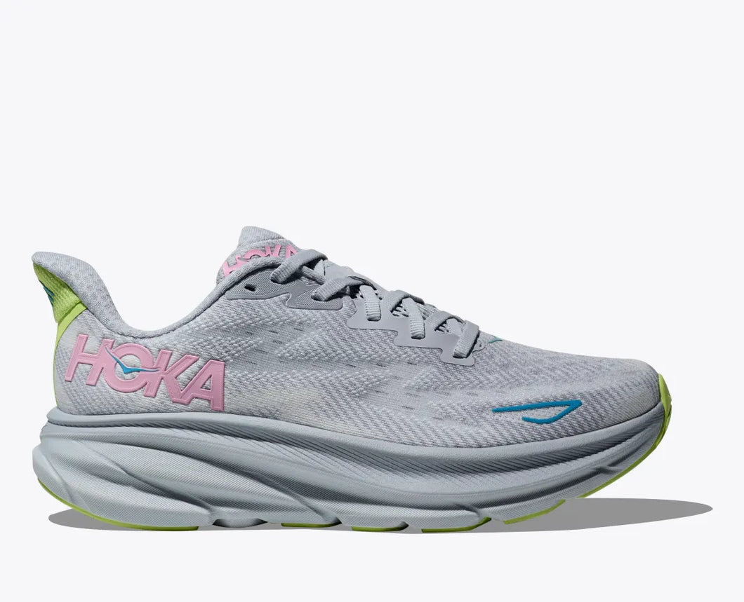 HOKA CLIFTON 9 WOMENS GULL/SEA ICE