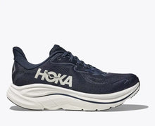 Load image into Gallery viewer, HOKA CLIFTON 10 MENS NAVY/WHITE
