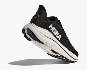HOKA CLIFTON 10 WOMENS BLACK/WHITE