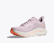 Load image into Gallery viewer, HOKA CLIFTON 10 WOMENS LILAC CREAM/TANGERINE GLOW
