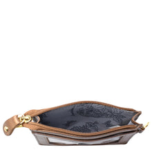 Load image into Gallery viewer, ANUSCHKA 1183 CARD CASE BUTTERFLY BLOOMS BRONZE
