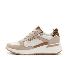 Load image into Gallery viewer, ARA GARDENIA LEATHER SNEAKER SHELL MULTI (CLEARANCE FINAL SALE)
