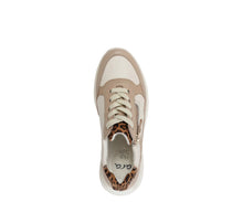 Load image into Gallery viewer, ARA GARDENIA LEATHER SNEAKER SHELL MULTI (CLEARANCE FINAL SALE)
