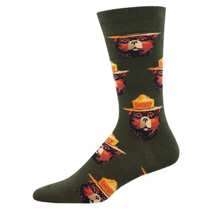 SOCKSMITH MENS SMOKEY FACE BLUE