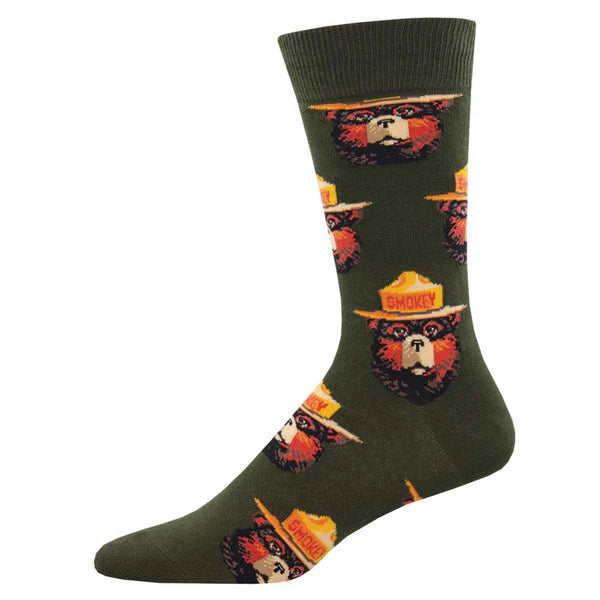 SOCKSMITH MENS SMOKEY FACE BLUE