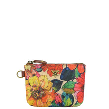 Load image into Gallery viewer, ANUSCHKA 1824 COIN POUCH CAMELIA TAN
