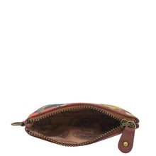 Load image into Gallery viewer, ANUSCHKA 1824 COIN POUCH CAMELIA TAN
