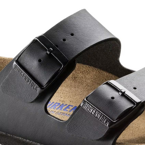 BIRKENSTOCK ARIZONA BLACK BIRKO-FLOR