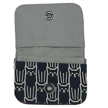 Load image into Gallery viewer, MALIA DESIGNS CAT CARDHOLDER BLACK
