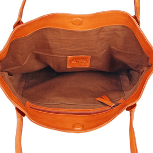 LATICO MILES BUCKET TOTE COGNAC