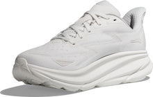 Load image into Gallery viewer, HOKA CLIFTON 9 WOMENS WHITE/WHITE
