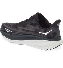 Load image into Gallery viewer, HOKA CLIFTON 9 MENS BLACK/WHITE
