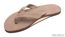 Load image into Gallery viewer, RAINBOW SANDALS PREMIER LEATHER SINGLE MENS DARK BROWN
