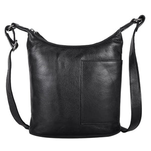LATICO LEATHERS KERRY CROSSBODY BLACK (SALE 20% OFF)