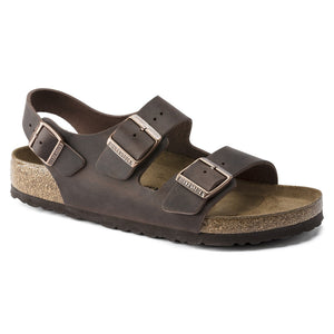 BIRKENSTOCK MILANO HABANA OILED LEATHER