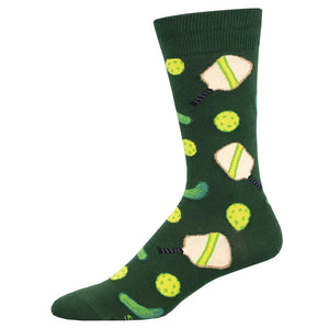 SOCKSMITH MENS PICKLEBALL GREEN