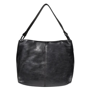 LATICO LEATHERS LYONS SHOULDER BAG BLACK (SALE 20% OFF)
