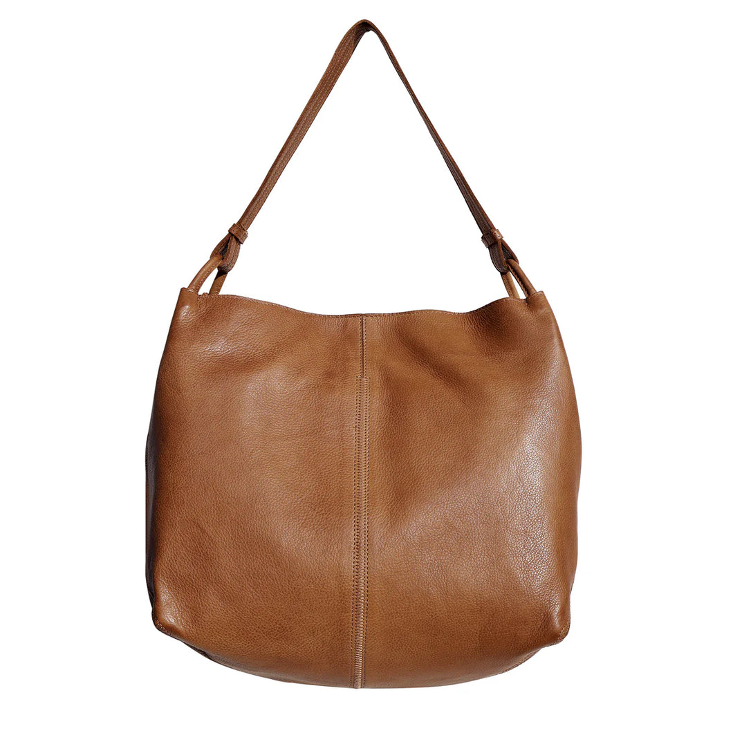 LATICO LEATHERS LYONS SHOULDER BAG COGNAC (SALE 20% OFF)