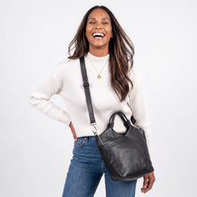 Load image into Gallery viewer, LATICO LEATHERS NASH CROSSBODY BLACK
