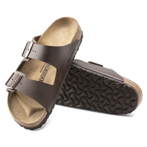 BIRKENSTOCK ARIZONA DARK BROWN BIRKO-FLOR