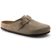 Load image into Gallery viewer, BIRKENSTOCK BOSTON TAUPE SUEDE LEATHER NARROW
