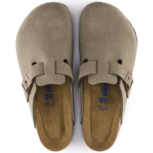 Load image into Gallery viewer, BIRKENSTOCK BOSTON TAUPE SUEDE LEATHER NARROW
