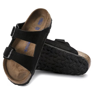 BIRKENSTOCK ARIZONA BLACK SUEDE LEATHER