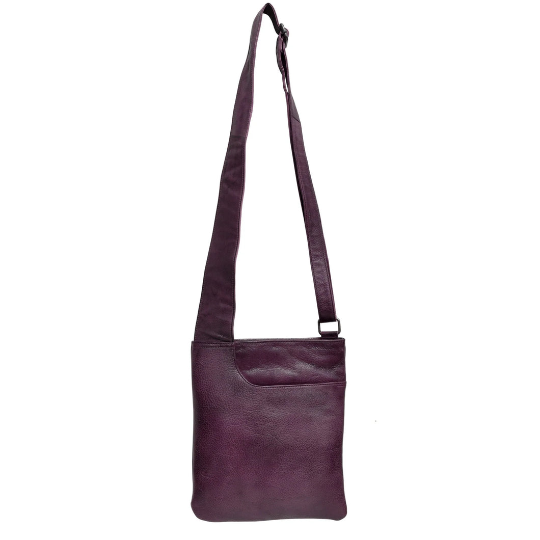 LATICO ATHENA CROSSBODY EGGPLANT