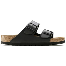 Load image into Gallery viewer, BIRKENSTOCK ARIZONA BLACK BIRKO-FLOR
